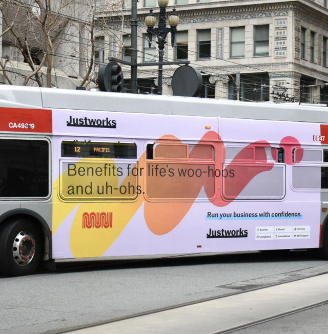 Run Your Business out-of-home visual 1