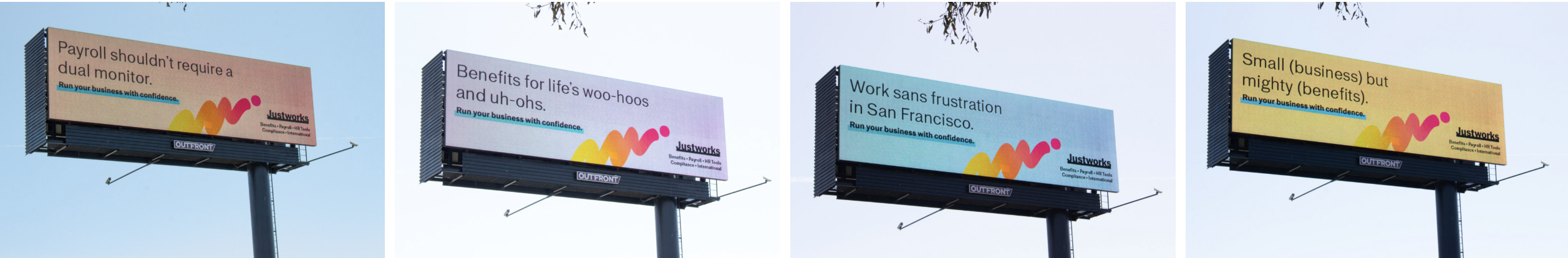 Run Your Business out-of-home visual 3